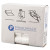 High-density Commercial Can Liners, 16 Gal, 6 Mic, 24" X 33", Natural, Interleaved Roll, 50 Bags/roll, 20 Rolls/carton
