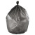 High-density Commercial Can Liners, 16 Gal, 8 Microns, 24" X 33", Black, 50 Bags/roll, 20 Rolls/carton