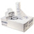 High-density Commercial Can Liners, 55 Gal, 14 Mic, 36" X 60", Clear, Interleaved Roll, 25 Bags/roll, 8 Rolls/carton