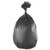 High-density Commercial Can Liners, 60 Gal, 17 Mic, 38" X 60", Black, Interleaved Roll, 25 Bags/roll, 8 Rolls/carton