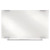 Clarity Glass Dry Erase Board With Aluminum Trim, 48 X 36, White Surface