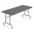 Indestructable Classic Bi-folding Table, Rectangular, 60" X 30" X 29", Charcoal