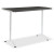 Arc Adjustable-height Table, Rectangular, 60" X 30" X 30" To 42", Graphite/silver