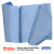 X90 Cloths, Jumbo Roll, 2-ply, 11.1 X 13.4, Denim Blue, 450/roll