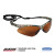 Nemesis Safety Glasses, Camo Frame, Bronze Lens