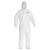 A40 Elastic-cuff And Ankle Hooded Coveralls, Large, White, 25/carton