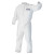 A30 Elastic-back And Cuff Coveralls, Large, White, 25/carton