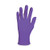 Purple Nitrile Exam Gloves, 242 Mm Length, Small, Purple, 100/box