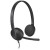 H340 Binaural Over The Head Corded Headset, Black