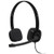 H151 Binaural Over The Head Headset, Black