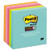 Pads In Supernova Neon Collection Colors, 3" X 3", 90 Sheets/pad, 5 Pads/pack