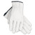Grain Goatskin Driver Gloves, White, Large, 12 Pairs