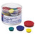 Assorted Heavy-duty Magnets, Circles, Assorted Sizes And Colors, 30/tub