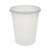 Newspring Delitainer Microwavable Container, 32 Oz, 4.55" Diameter X 5.55" H, Clear, Plastic, 240/carton