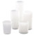 Newspring Delitainer Microwavable Container, 32 Oz, 4.55" Diameter X 5.55" H, Clear, Plastic, 240/carton
