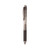 Energel-x Gel Pen, Retractable, Fine 0.5 Mm, Black Ink, Clear/black Barrel, 24/pack