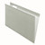 Colored Reinforced Hanging Folders, Legal Size, 1/5-cut Tabs, Gray, 25/box