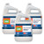 Cleaner With Bleach, Liquid, One Gallon Bottle, 3/carton