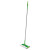 Sweeper Mop, 10 X 4.8 White Cloth Head, 46" Green/silver Aluminum/plastic Handle