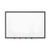 Classic Series Porcelain Magnetic Dry Erase Board, 36" X 24", White Surface, Black Aluminum Frame