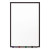 Classic Series Porcelain Magnetic Dry Erase Board, 36" X 24", White Surface, Black Aluminum Frame
