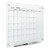 Infinity Magnetic Glass Calendar Board, Monthly Planning/scheduling, 36" X 24", White Surface