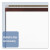 Prestige 2 Duramax Magnetic Porcelain, 48" X 36", White Surface, Mahogany Finished Fiberboard/plastic Frame
