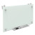 Infinity Magnetic Glass Dry Erase Cubicle Board, 30" X 18", White Surface