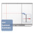 Prestige 2 Magnetic Total Erase Whiteboard, 48 X 36, White Surface, Graphite Fiberboard/plastic Frame