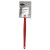 High-heat Cook's Scraper, 16 1/2", Red/white