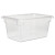 Food/tote Boxes, 5 Gal, 12 X 18 X 9, Clear, Plastic