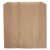 Waxed Napkin Receptacle Liners, 2.75" X 8.5", Brown, 250/carton