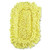 Trapper Looped-end Dust Mop Head, 12 X 5, Yellow, 12/carton