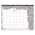 Monthly Desk Pad Calendar, Doodleplan Coloring Pages, 22 X 17, Black Binding, Clear Corners, 12-month (jan To Dec): 2025