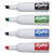 Magnetic Dry Erase Marker, Broad Chisel Tip, Assorted Colors, 4/pack