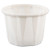 Paper Portion Cups, 0.5 Oz, White, 250/bag, 20 Bags/carton