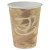 Mistique Polycoated Hot Paper Cups, 12 Oz, Printed, Brown, 50/sleeve, 20 Sleeves/carton