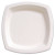 Bare Eco-forward Sugarcane Dinnerware, Plate, 8.3" Dia, Ivory, 125/pack