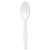 Regal Mediumweight Cutlery, Full-size, Teaspoon, White, 1000/carton