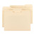 Manila File Folders, 1/3-cut Tabs: Assorted, Letter Size, 0.75" Expansion, Manila, 24/pack