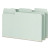 Supertab Pressboard Fastener Folders With Two Safeshield Fasteners, 2" Expansion, Legal Size, Gray-green, 25/box