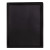 Frame View Poly Two-pocket Folder, 100-sheet Capacity, 11 X 8.5, Clear/black, 5/pack
