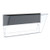 Unbreakable Magnetic Wall File, Legal/letter Size, 16" X 4" X 7", Clear