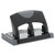 45-sheet Smarttouch Three-hole Punch, 9/32" Holes, Black/gray