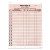 Patient Sign-in Label Forms, Two-part Carbon, 8.5 X 11.63, Salmon Sheets, 125 Forms Total