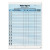 Patient Sign-in Label Forms, Two-part Carbon, 8.5 X 11.63, Blue Sheets, 125 Forms Total