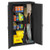 Janitorial Cabinet, 36w X 18d X 64h, Black