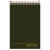 Gold Fibre Steno Pads, Gregg Rule, Designer Green/gold Cover, 100 White 6 X 9 Sheets