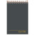 Gold Fibre Steno Pads, Gregg Rule, Designer Diamond Pattern Gray/gold Cover, 100 White 6 X 9 Sheets