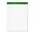 Earthwise By Ampad Recycled Writing Pad, Wide/legal Rule, Politex Sand Headband, 40 White 8.5 X 11.75 Sheets, 4/pack